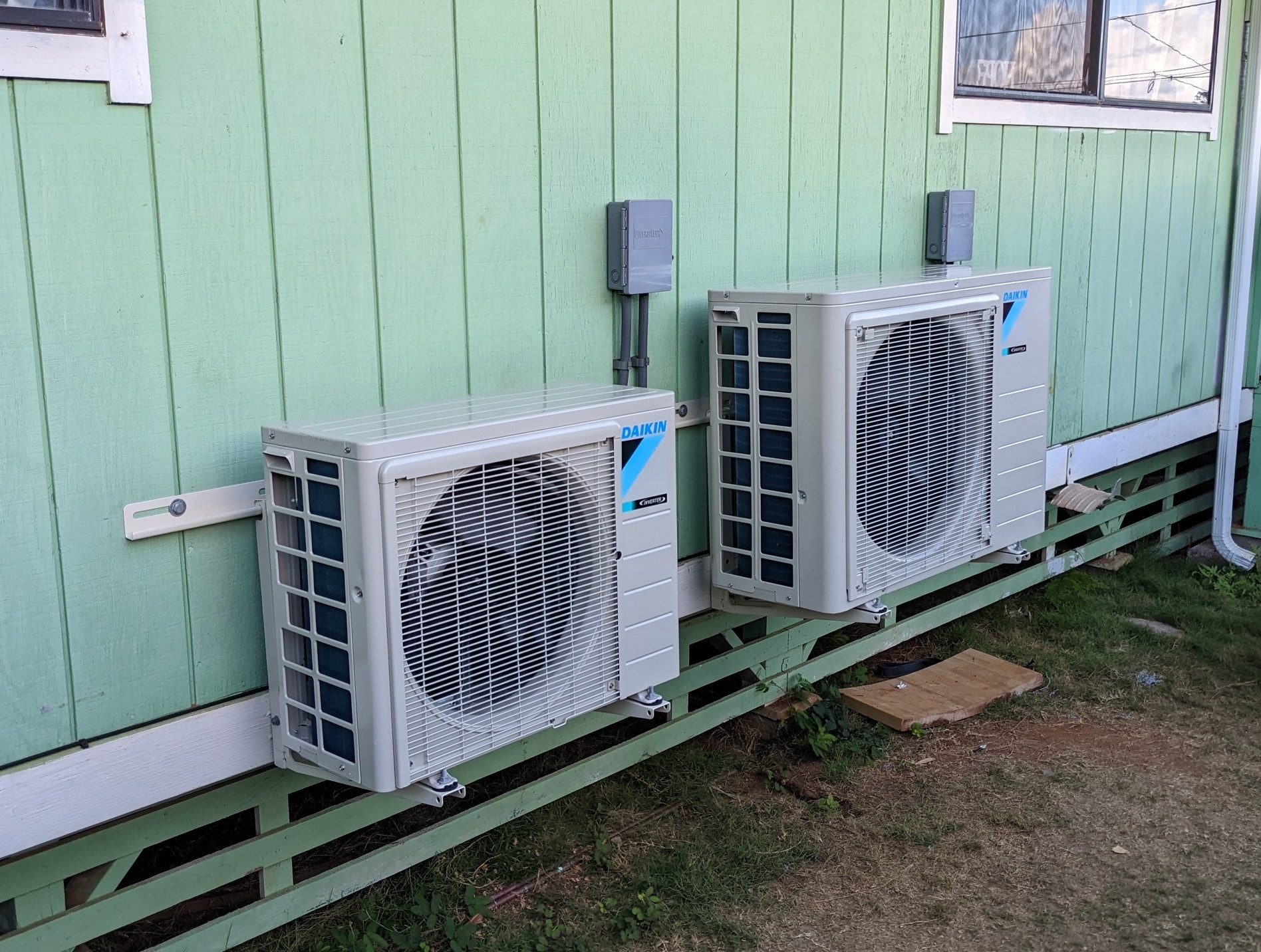 Mini-split installation, Oahu